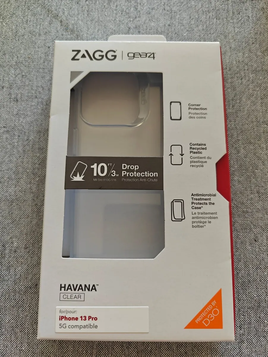 ZAGG Gear4 Havana Clear Case – iPhone 13 Pro - Image 1