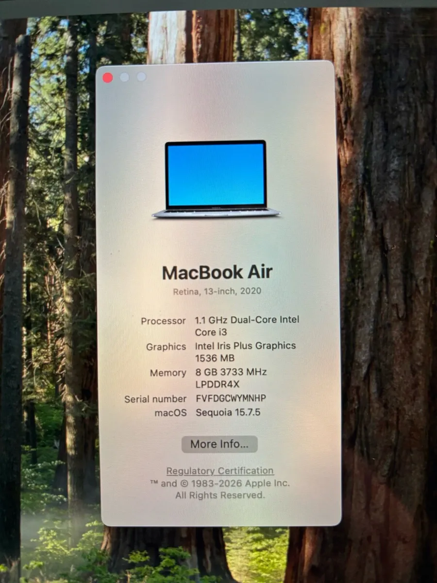 Apple MacBook Air 13” 2020 - Image 4