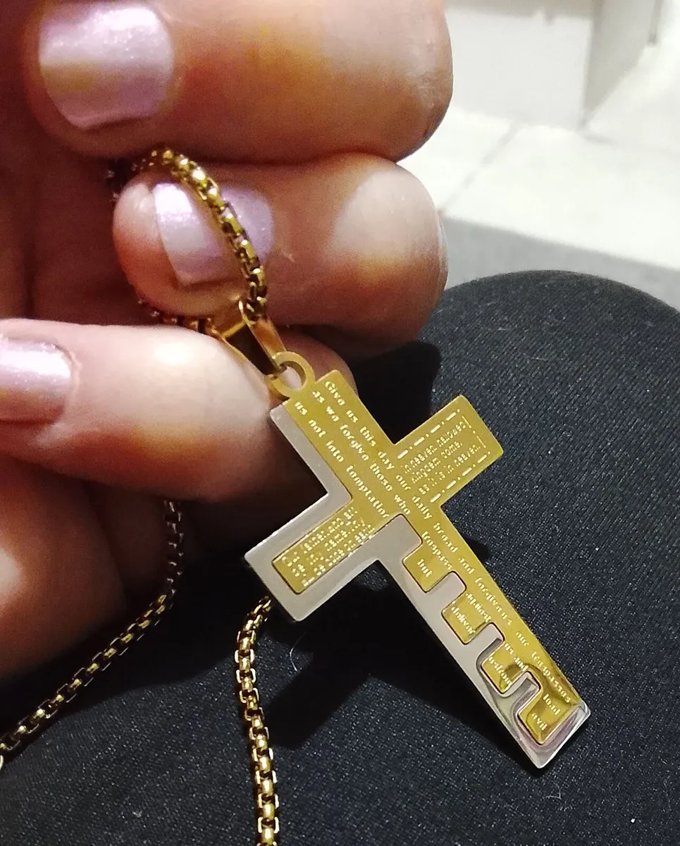 Biker's Cross Pendant - Image 2