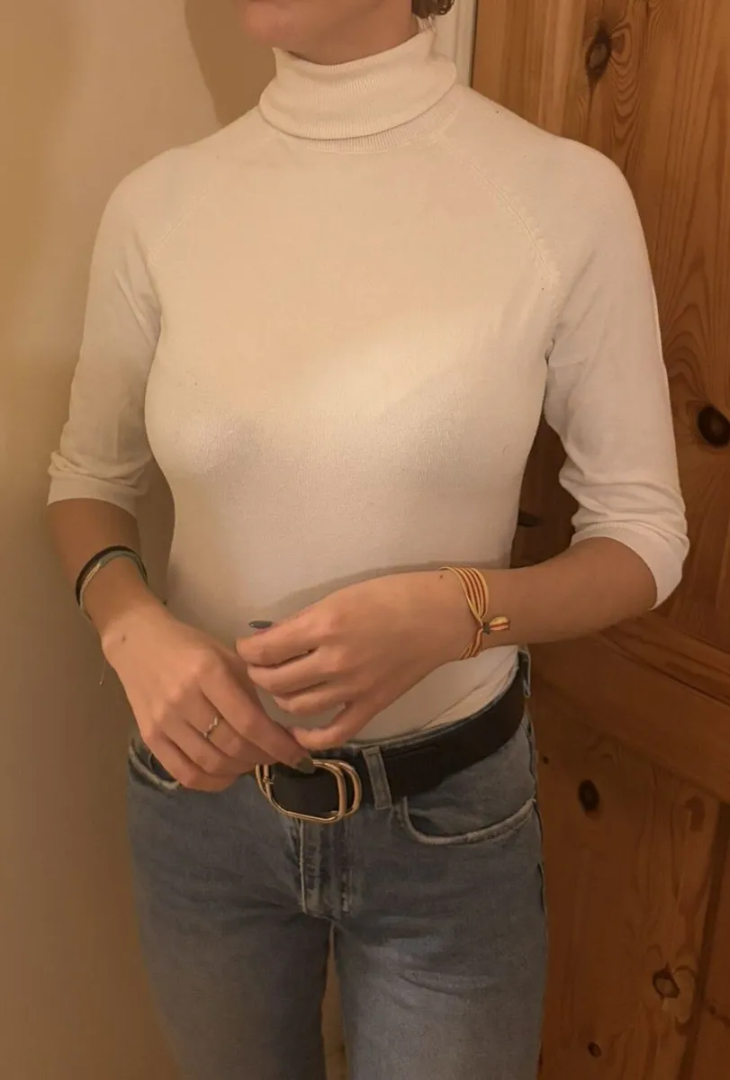 Zara knit Jumper high neck - Image 1