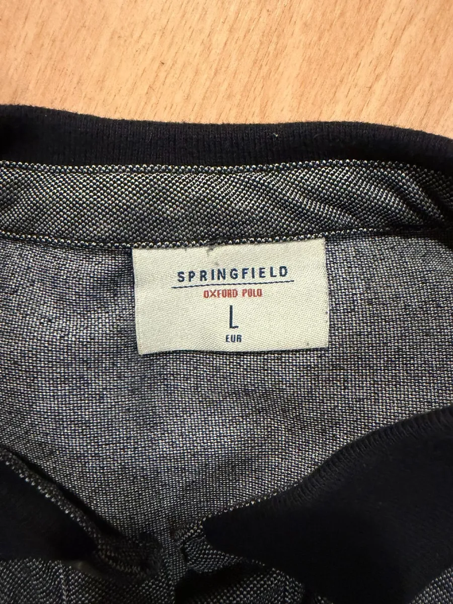 Grey Springfield Polo Shirt - Image 3