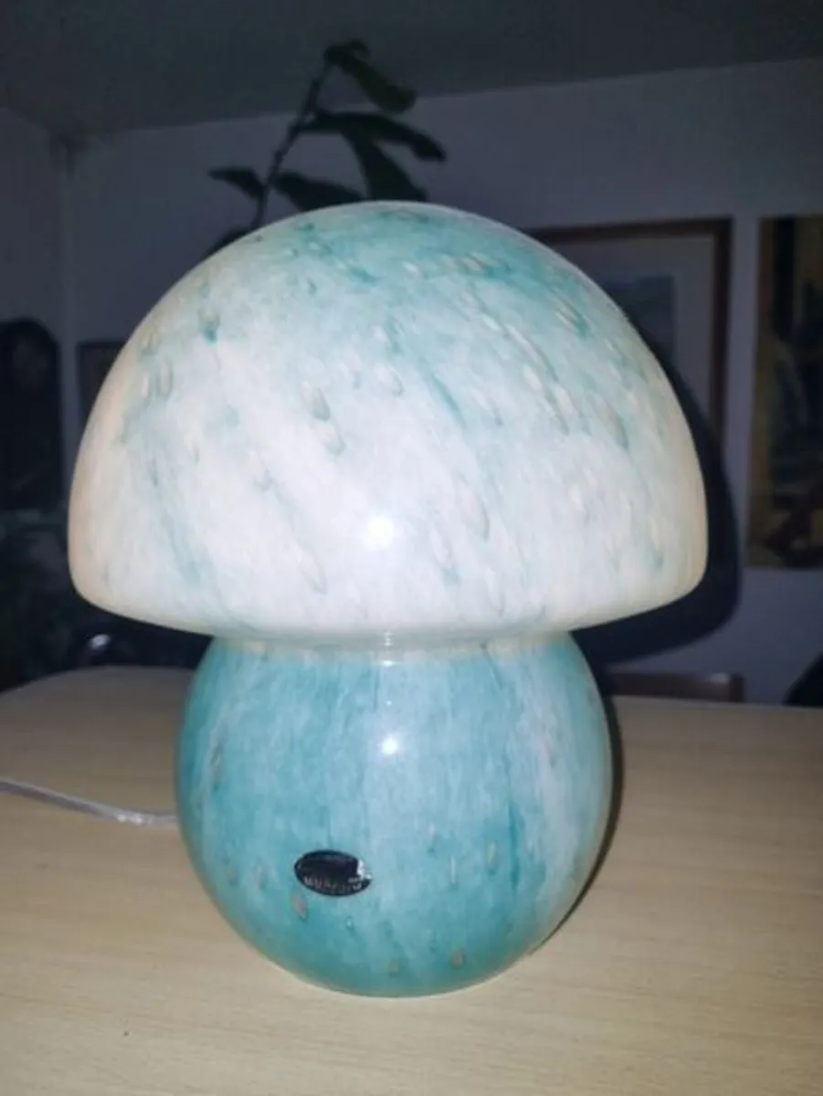 Vintage Murano mushroom lamp - Image 2