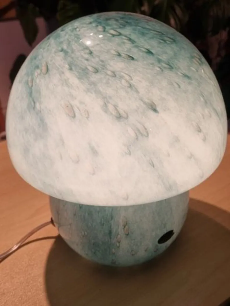 Vintage Murano mushroom lamp - Image 4
