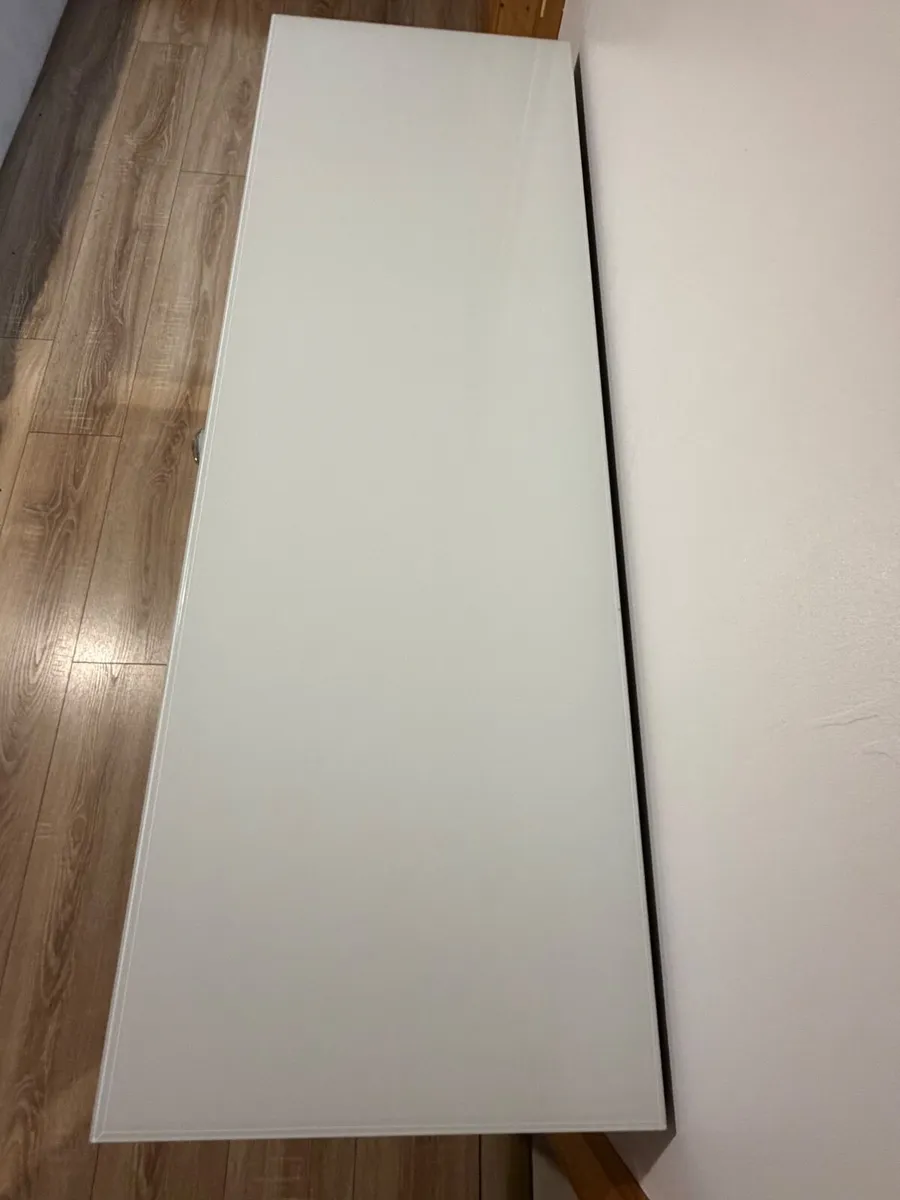 High gloss dressing table and chair - Image 4