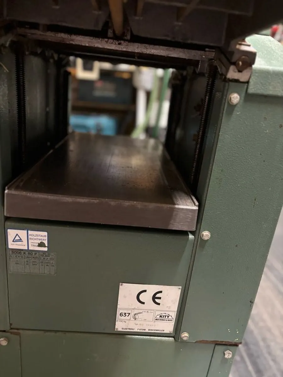 Kity 637 Planer & Thicknesser pwo. - Image 4