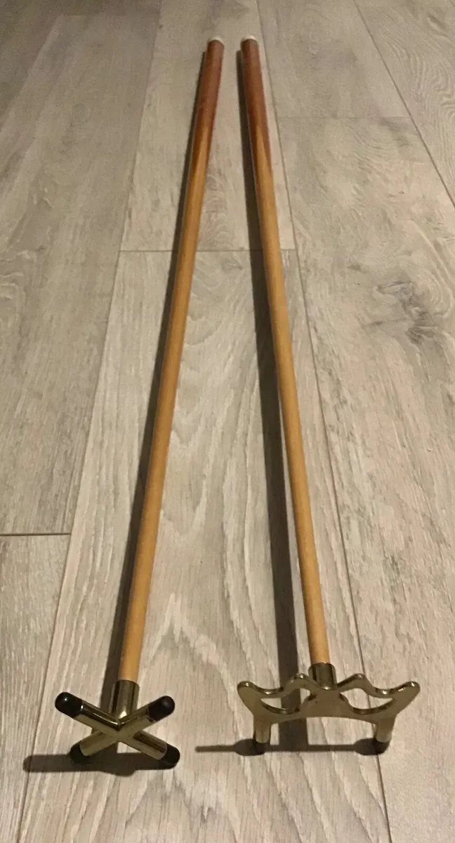 Pool Cue with 1 Brass Cross &  1 Spider Holder - Image 2