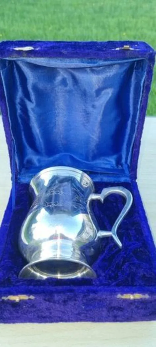 Vintage silver-plated jug - Image 1