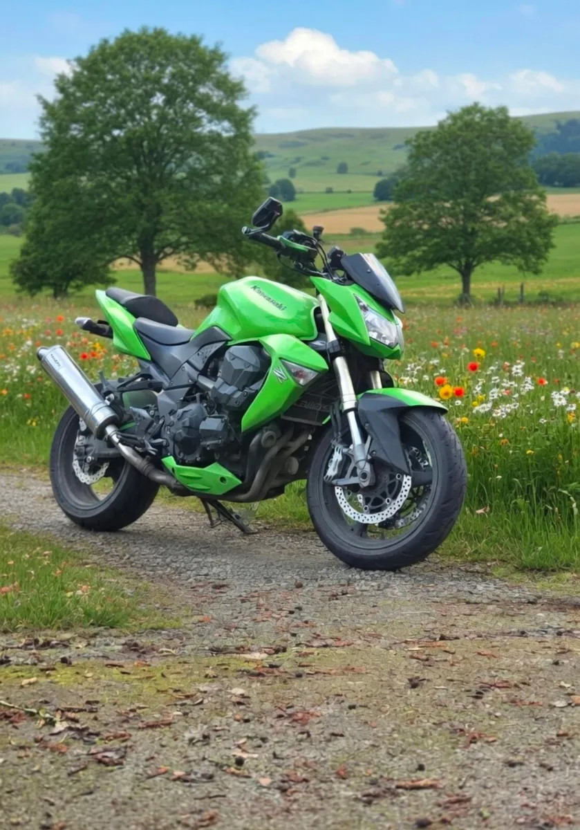 Beautiful Green Kawasaki Z1000 - Image 2