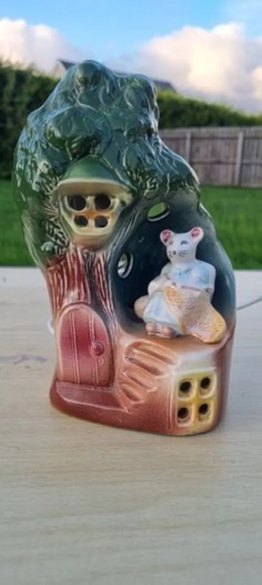 Vintage Handmade Studio Pottery lamp - Image 1