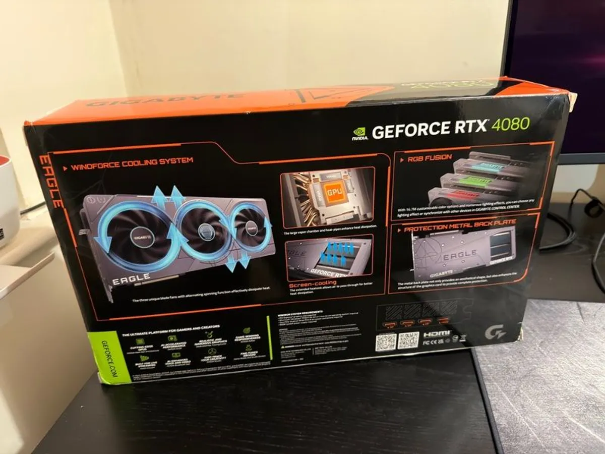 Gigabyte GeForce RTX 4080 Gaming OC 16GB - Boxed with Accessories - Image 2