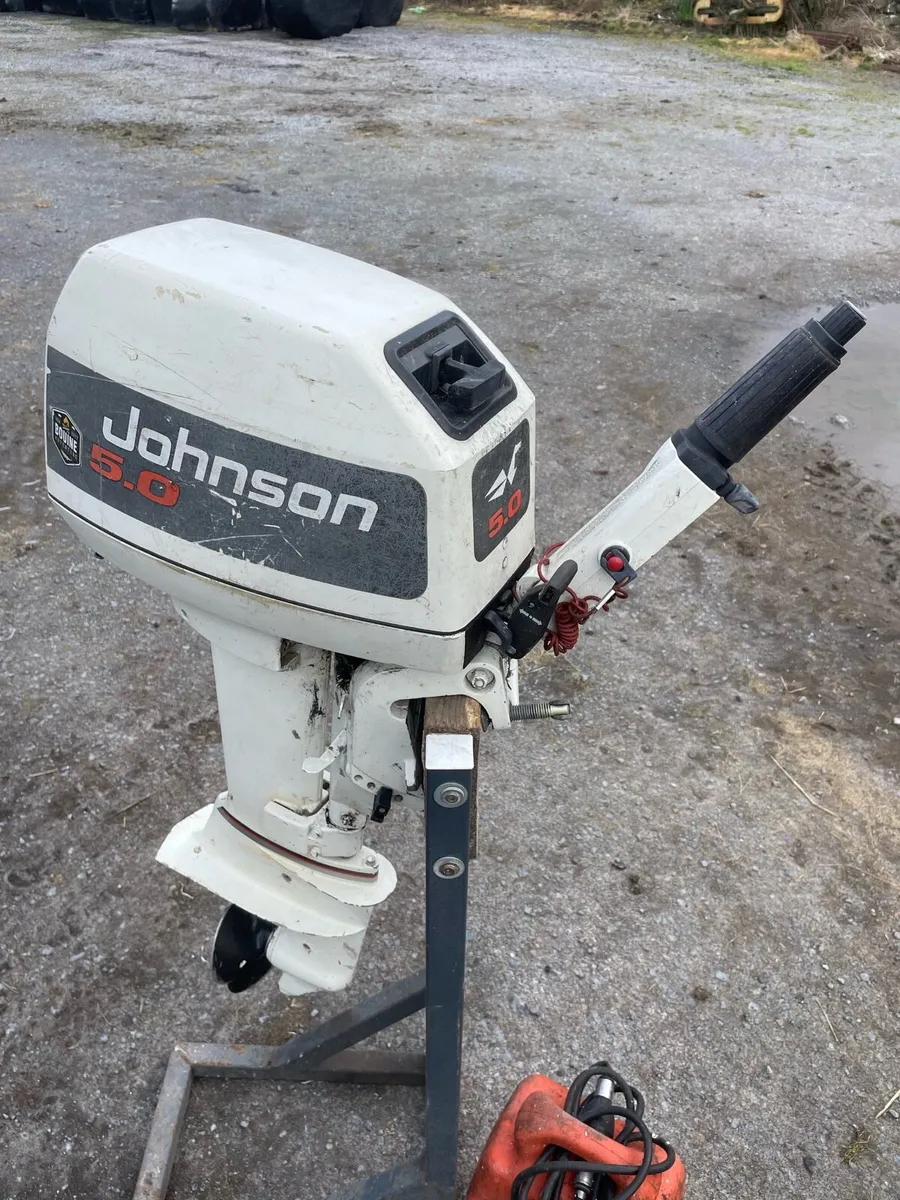 5hp Johnson outboard - Image 3