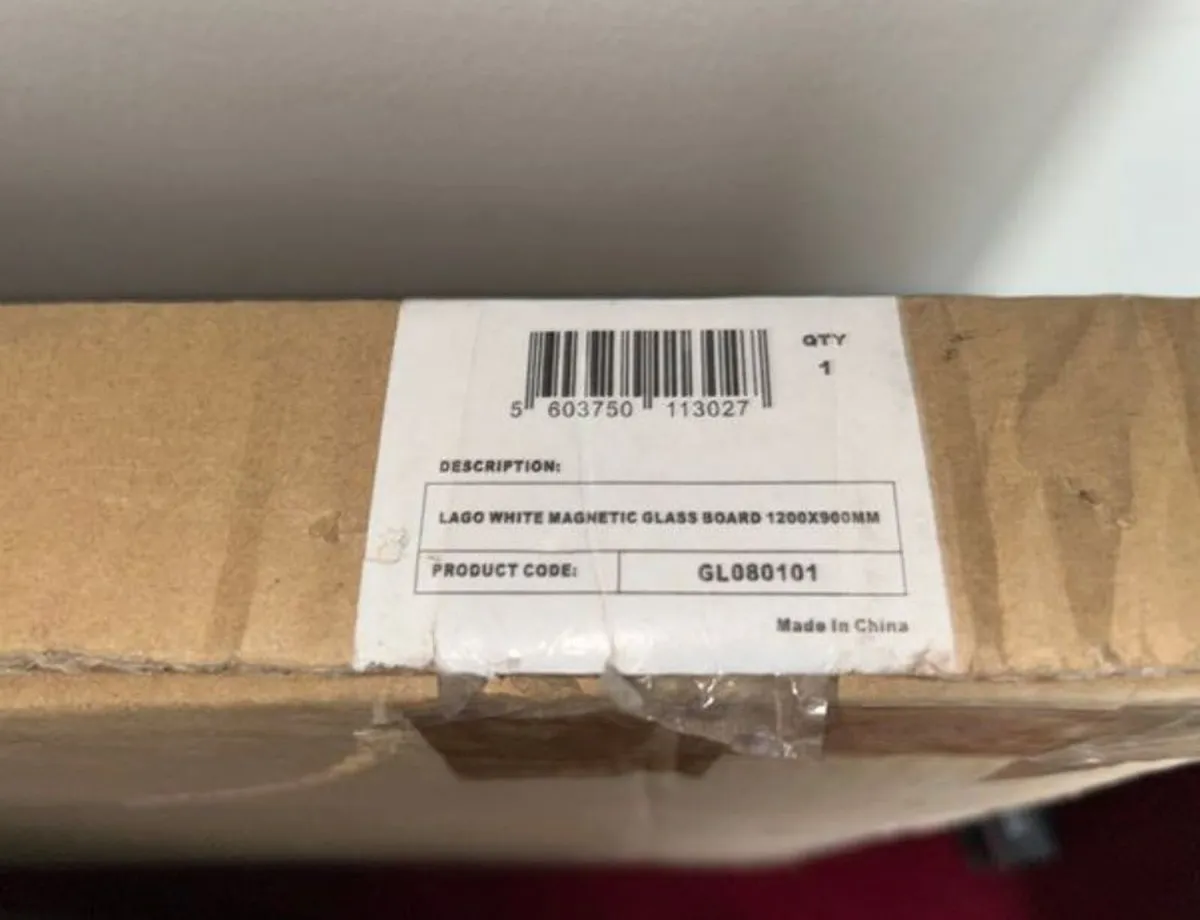 Glass magnetic drywipe board-new - Image 3