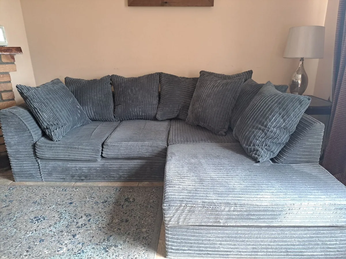 corner sofa - verona L shaped sofa - Image 1