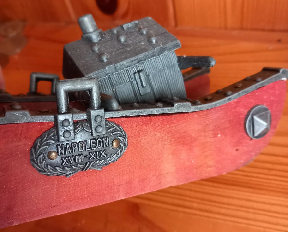 Collection of 3 heavy decorative military canons - Image 2