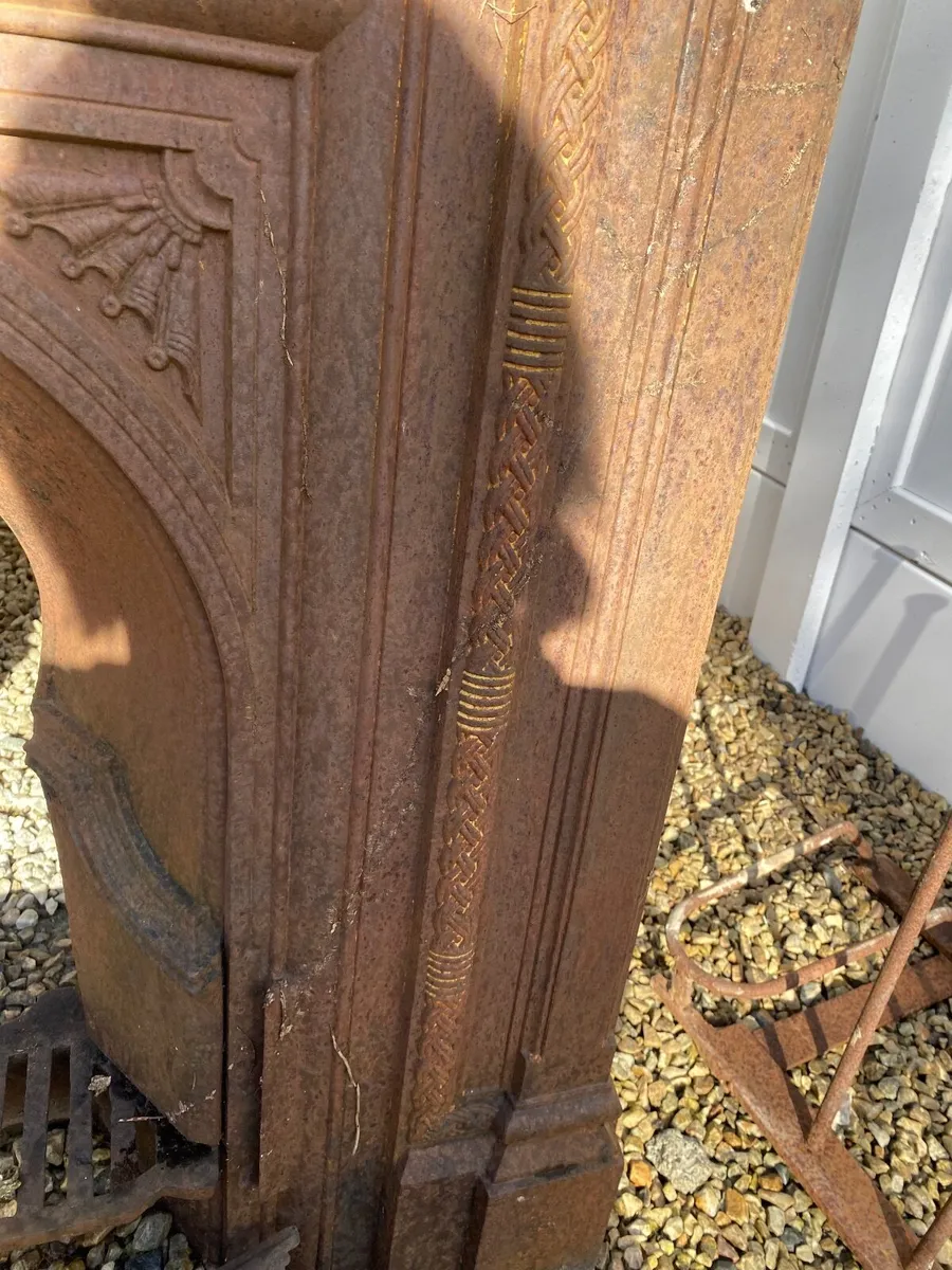 Antique Victorian Fireplace - Image 2