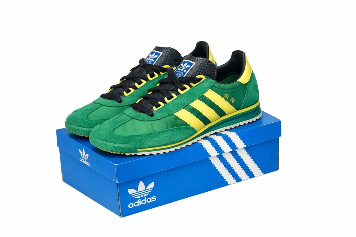 Mens Limited Edition Adidas SL 76 Trainers - Image 1