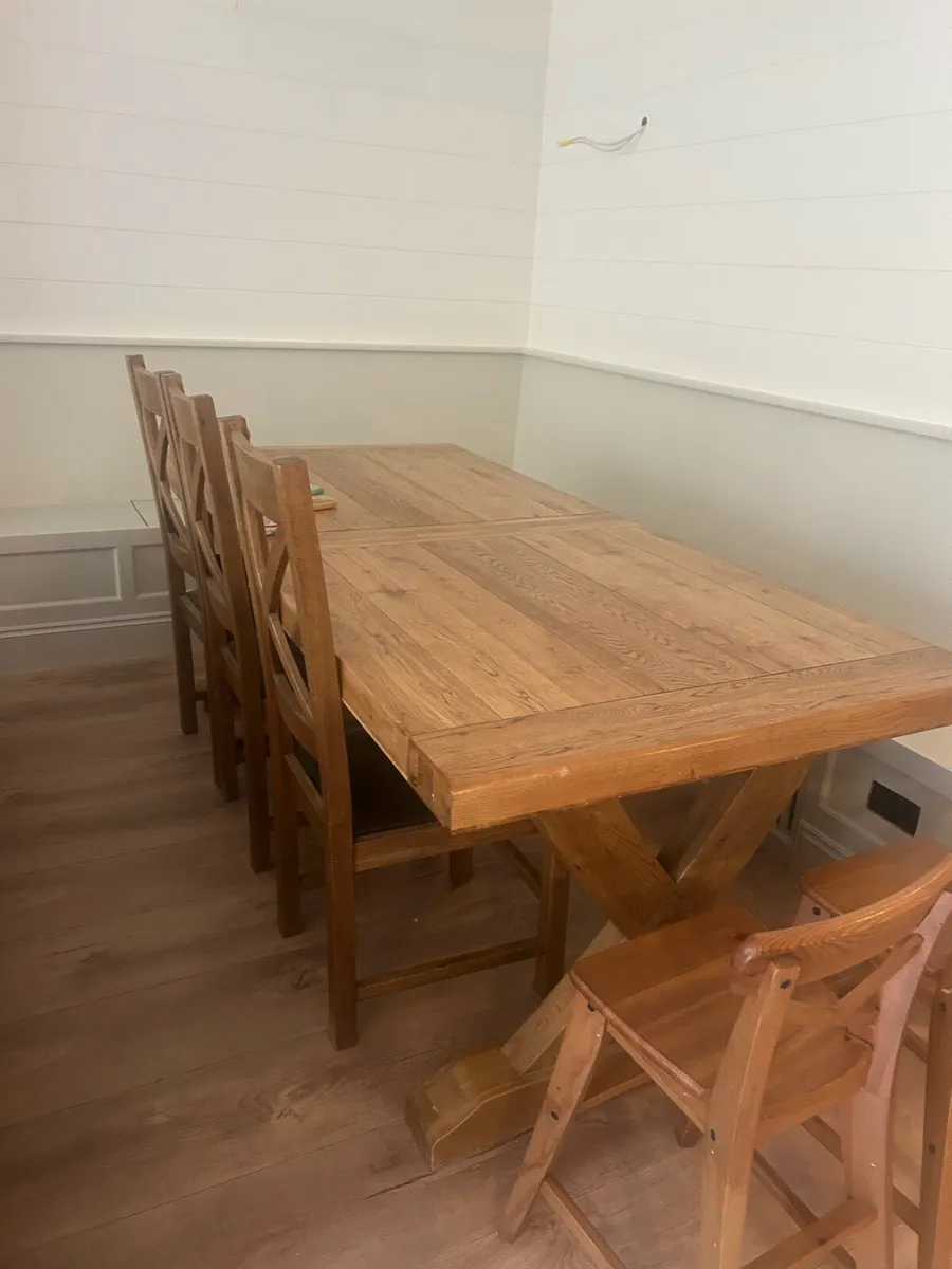 Table & Chairs & Bench - Image 4