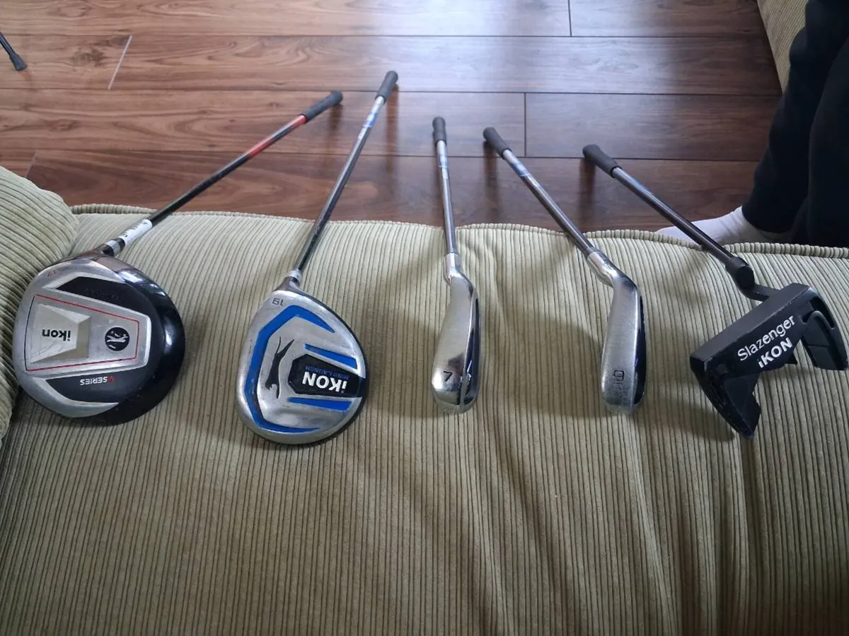 Golf Clubs & Bag - Image 4