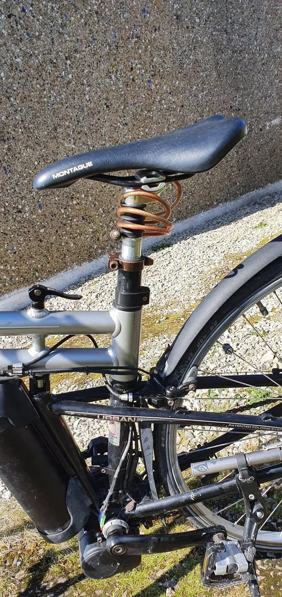 Montague full size folding TSDZ2 electric bike - Image 4