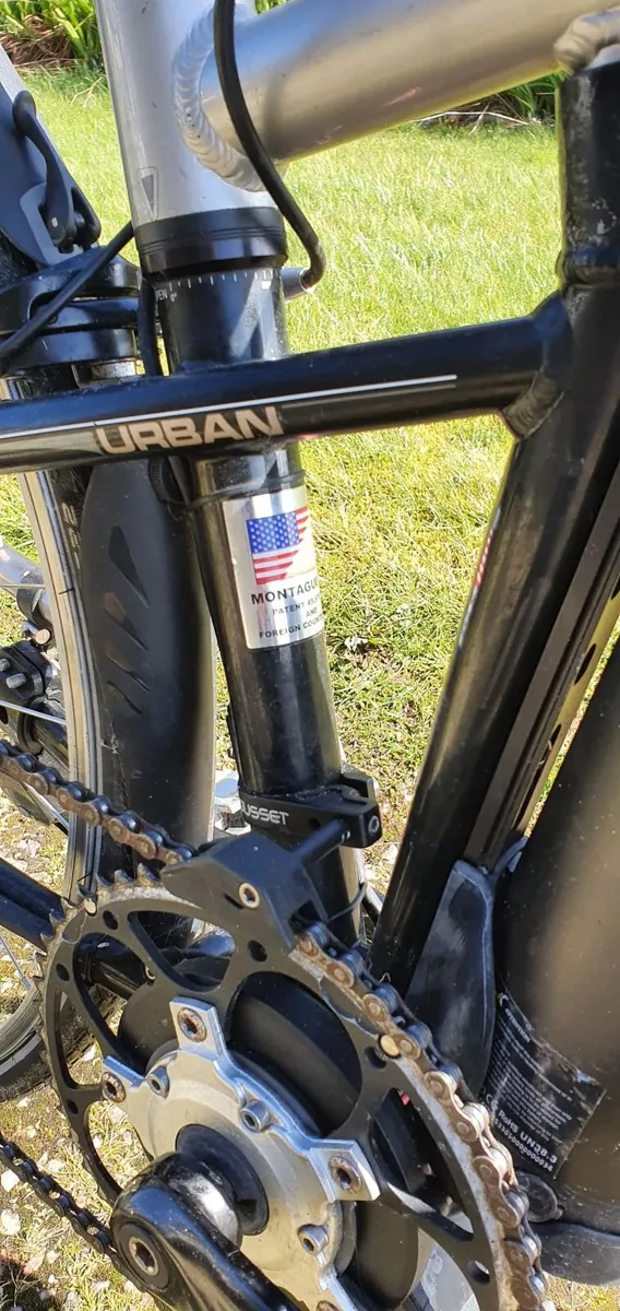 Montague full size folding TSDZ2 electric bike - Image 1