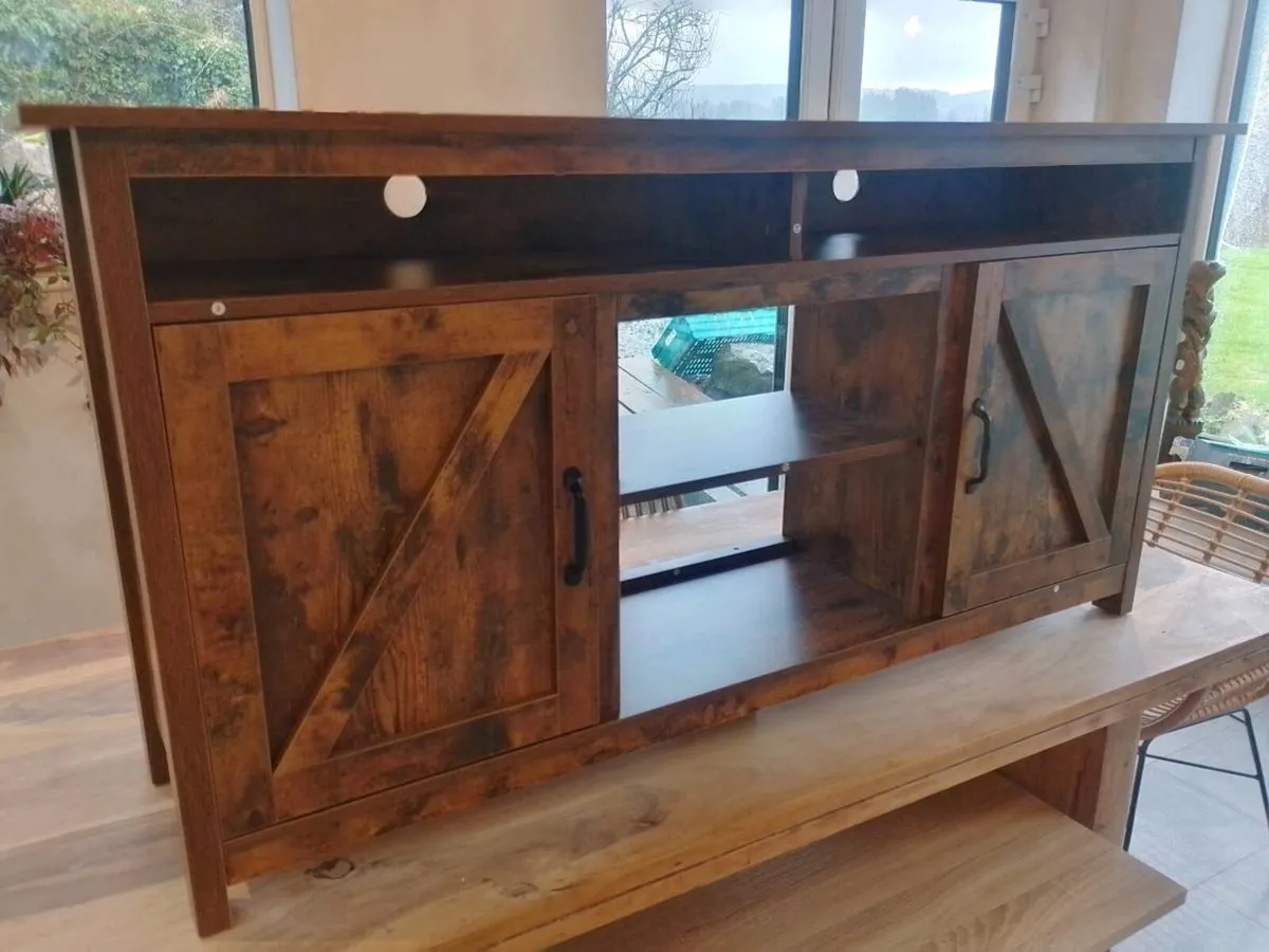 New! TV stand unit storage sideboard cupboard - Image 1