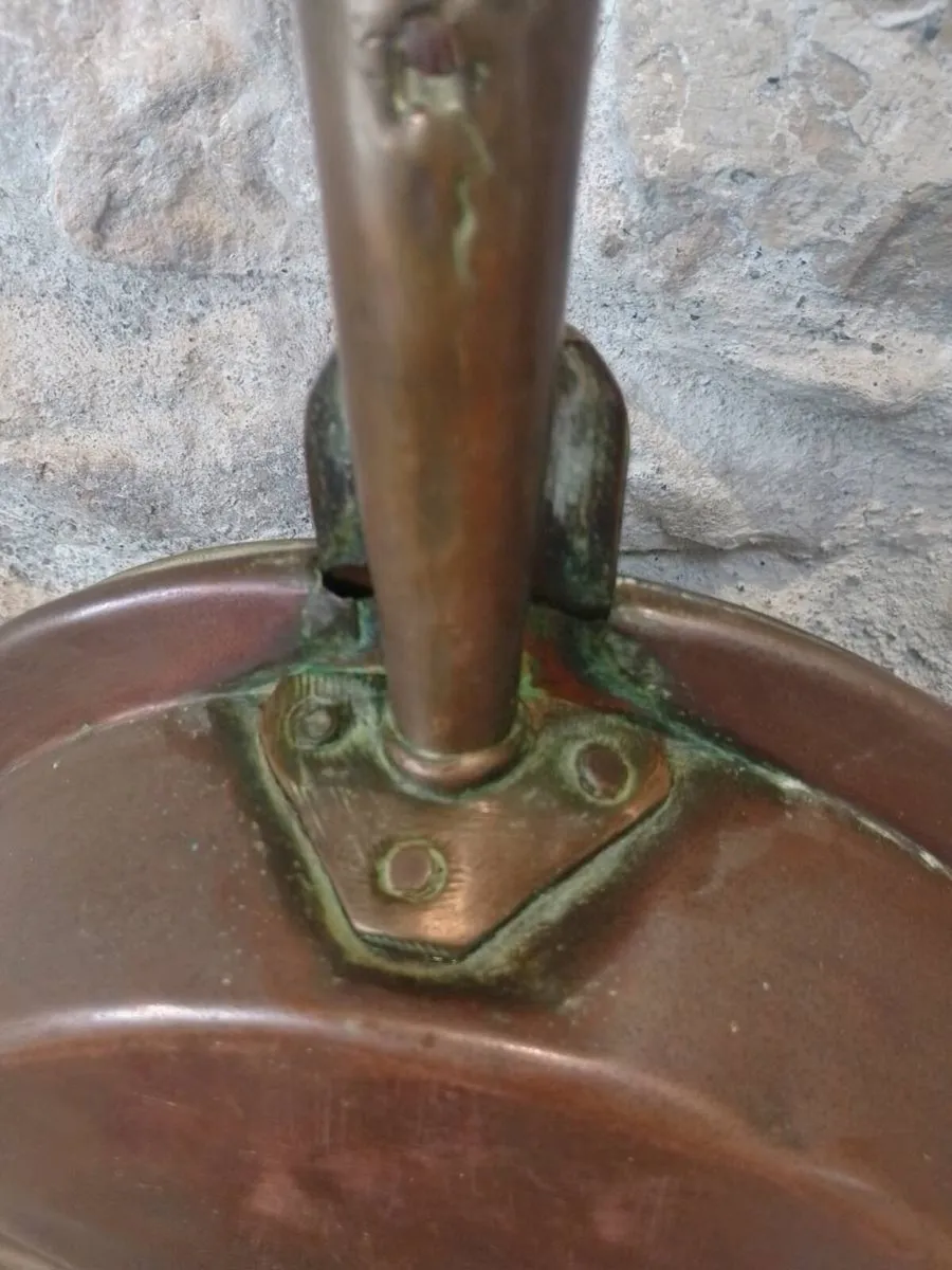 1800's Antique bed warmer pan - Image 4