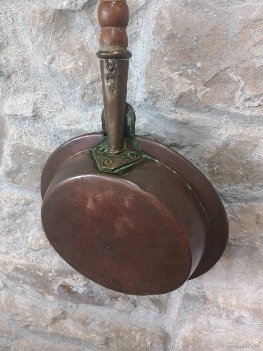 1800's Antique bed warmer pan - Image 1