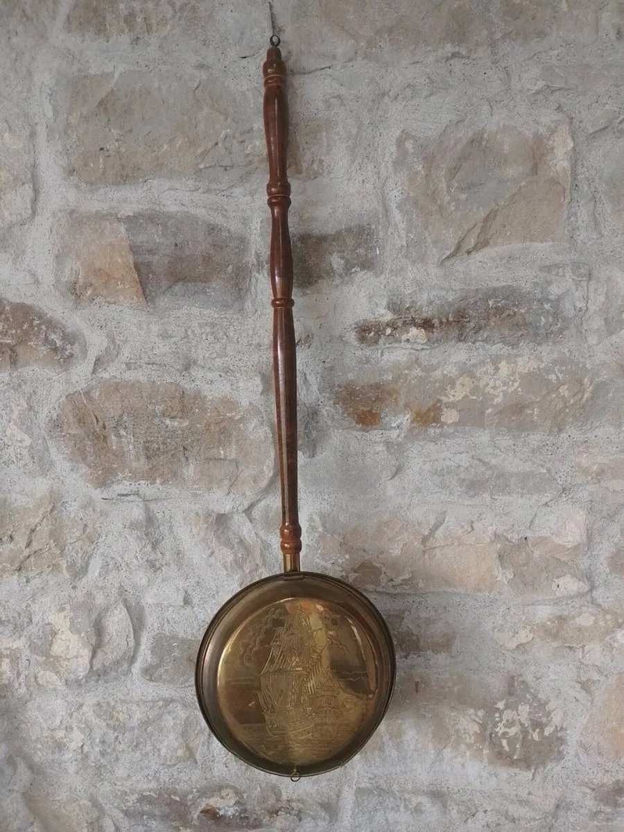 Antique bed warmer pan - Image 1