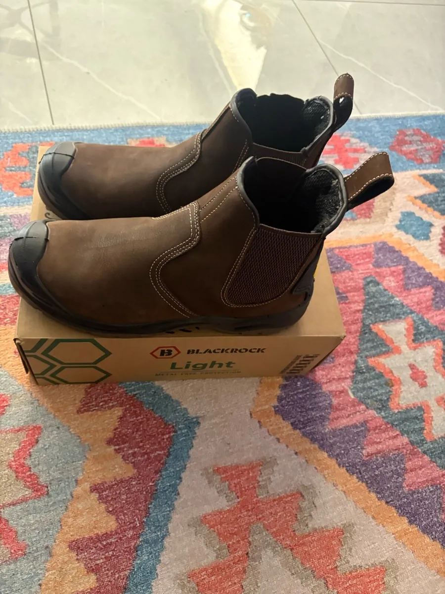 NEW APACHE STEEL WORK BOOT’S - Image 2