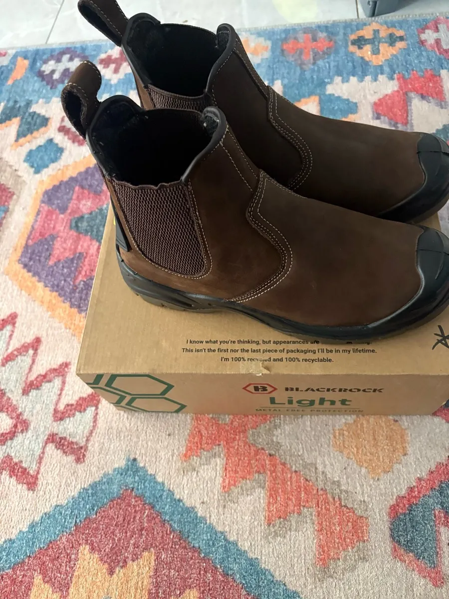 NEW APACHE STEEL WORK BOOT’S - Image 3