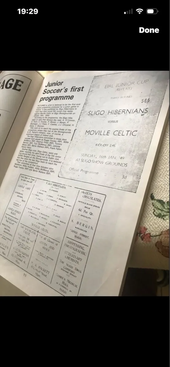 Sligo/ Leitrim Junior Soccer Tribute - Image 2