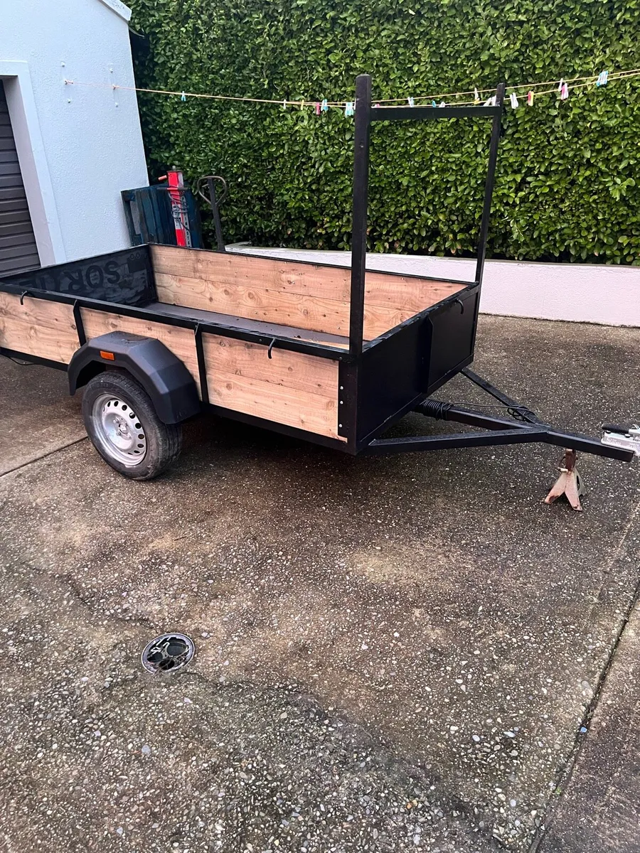 8x4 car trailer - Image 1