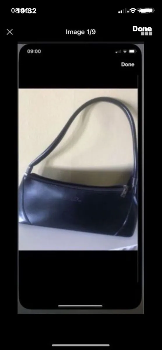 NEW-Daniela Moda Leather handbag - Image 1