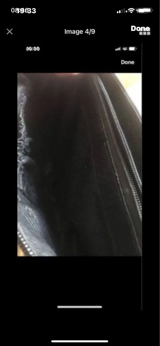 NEW-Daniela Moda Leather handbag - Image 4