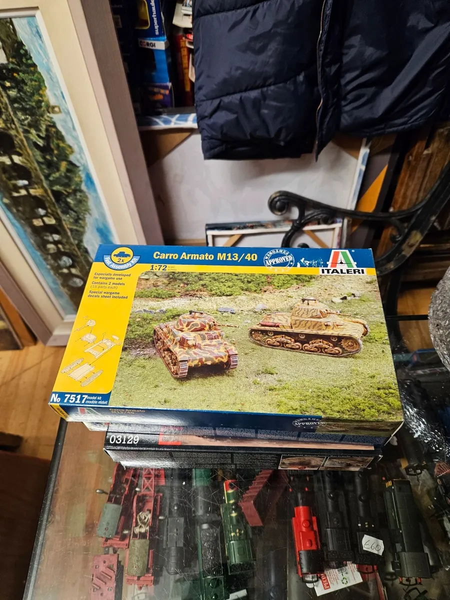 Airfix Italeri Italian WW2 Tanks