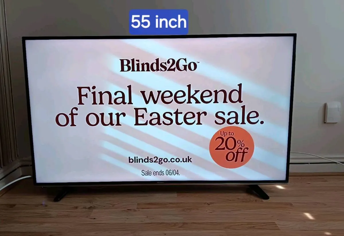 2 Tv's - Smart 55" - 50" tv - Image 3