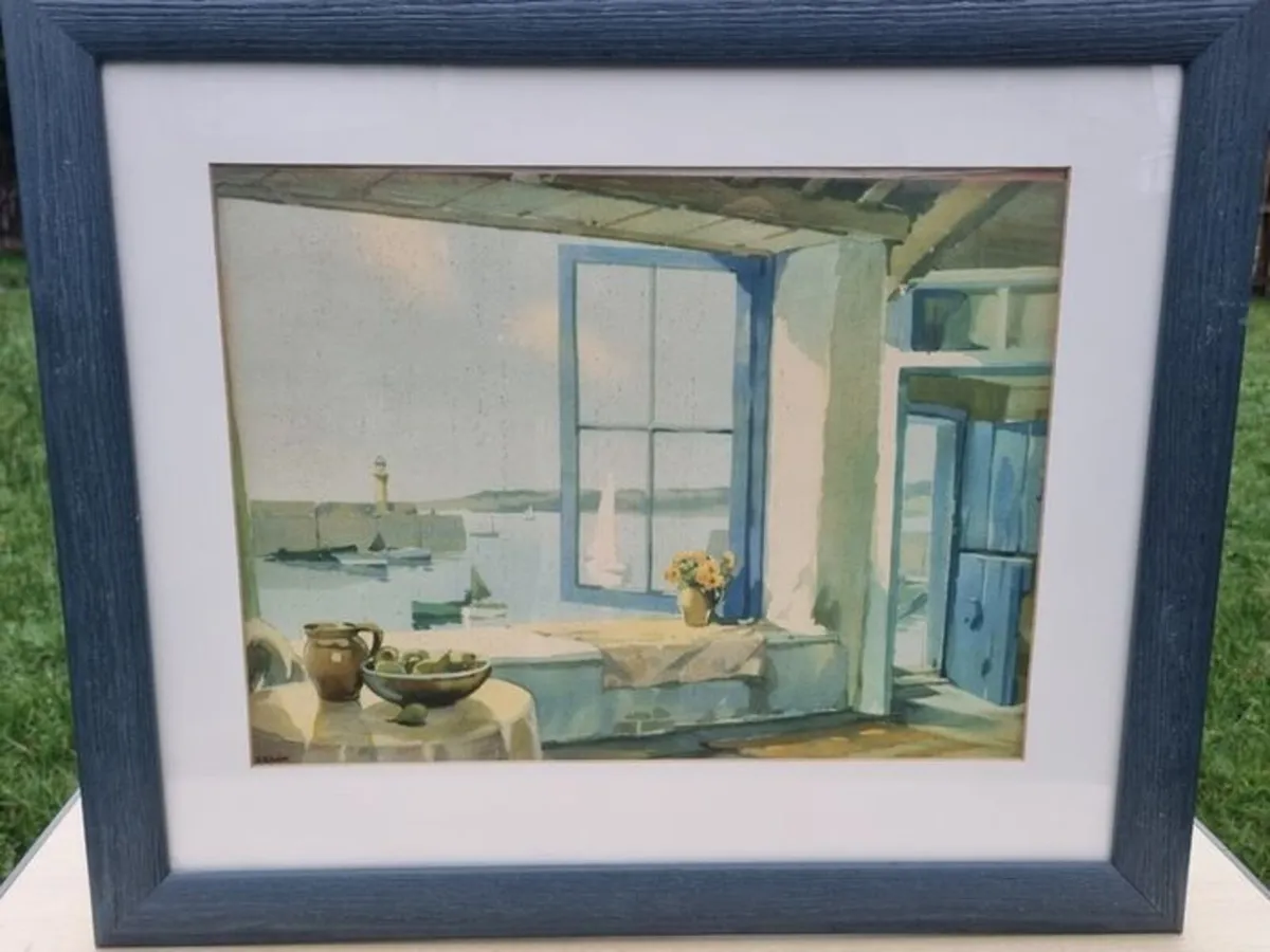 Large colorful print by Frank Sherwin - Image 1