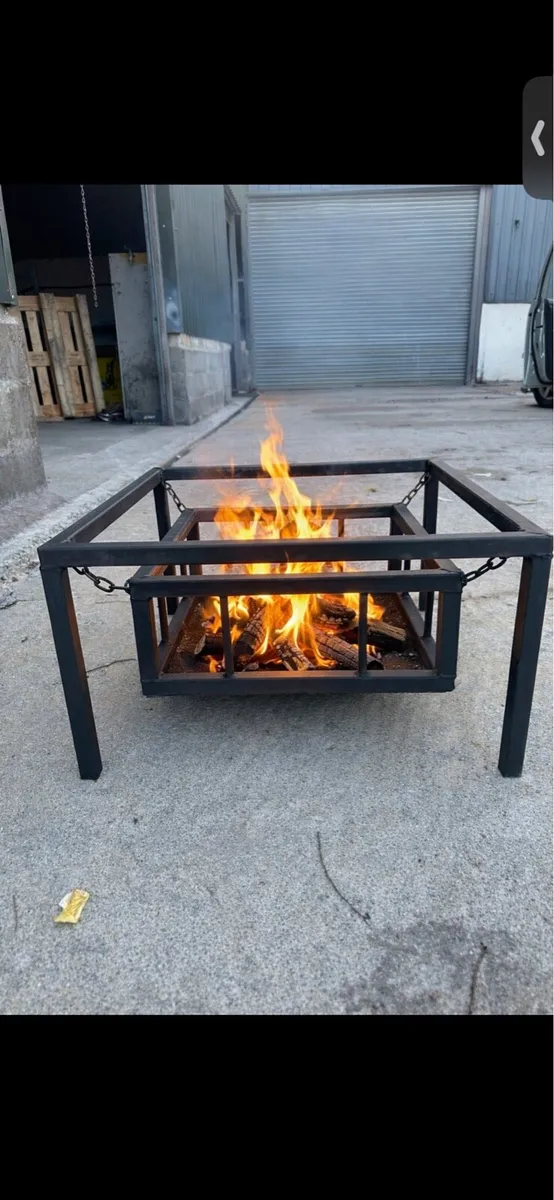 🔥 Handmade Steel Fire Pit – Heavy Duty 🔥 - Image 1