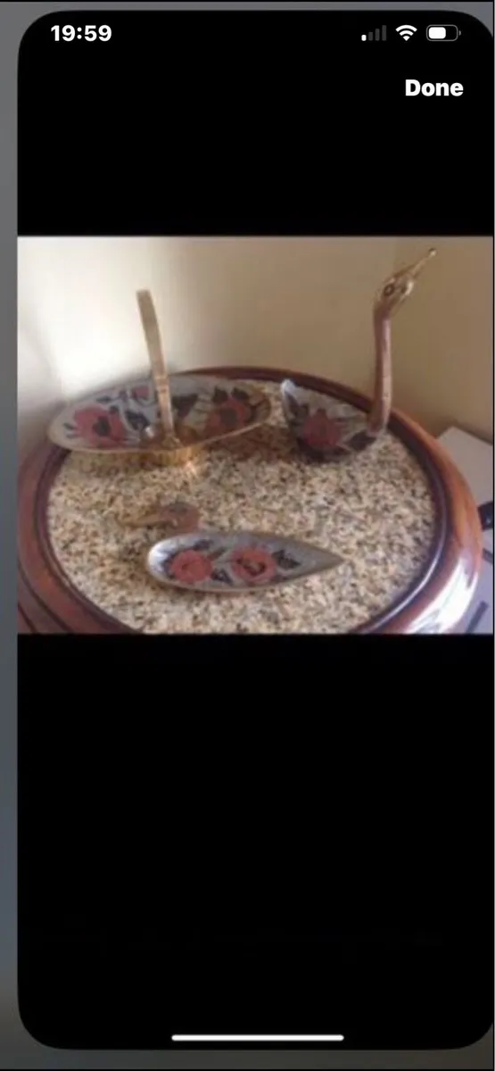 Vintage Cloisonné Set - Image 1