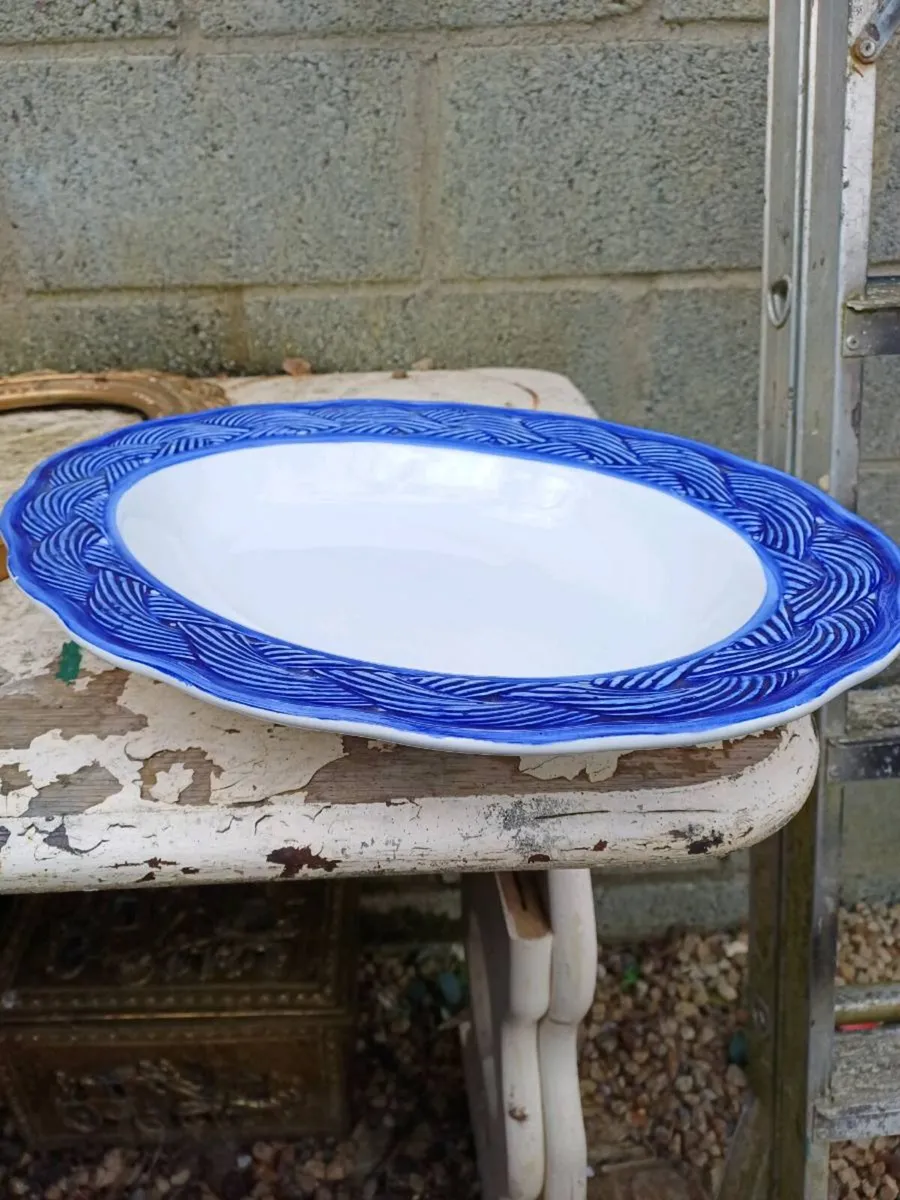 Large Vintage Platter - Image 1