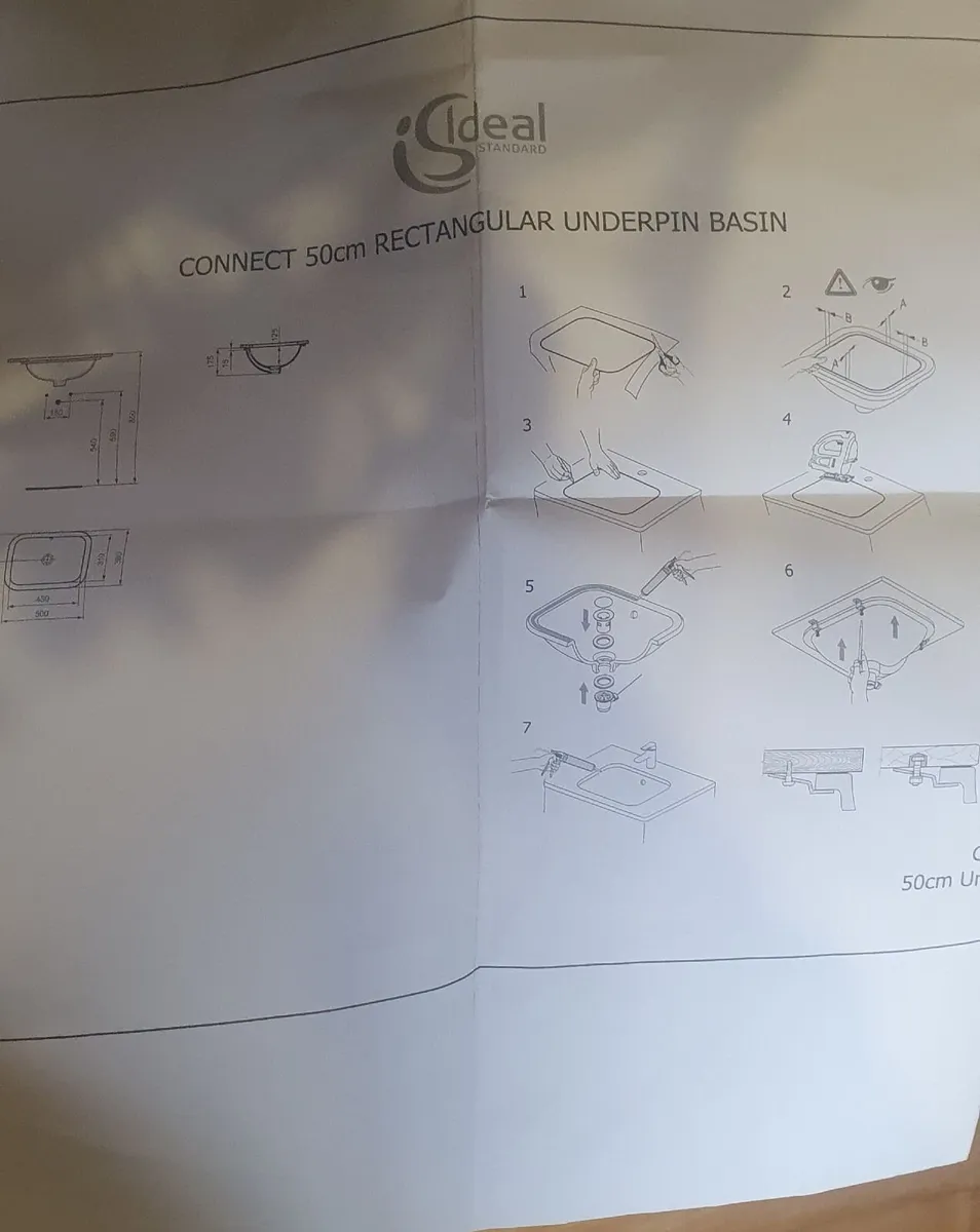 Under Counter Basin 500mm - Image 3