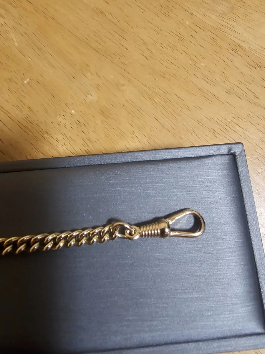 9ct Gold Yellow Gold Bracelet / Fabulous Quality - Image 4