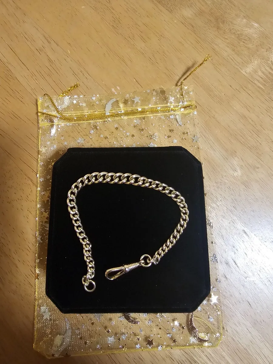 9ct Gold Yellow Gold Bracelet / Fabulous Quality - Image 1