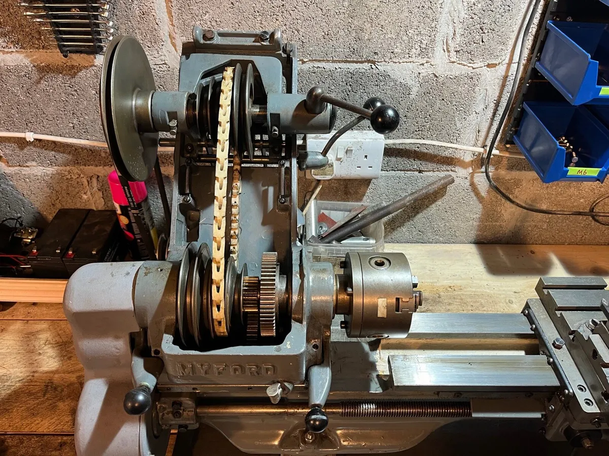 Myford lathe - Image 3