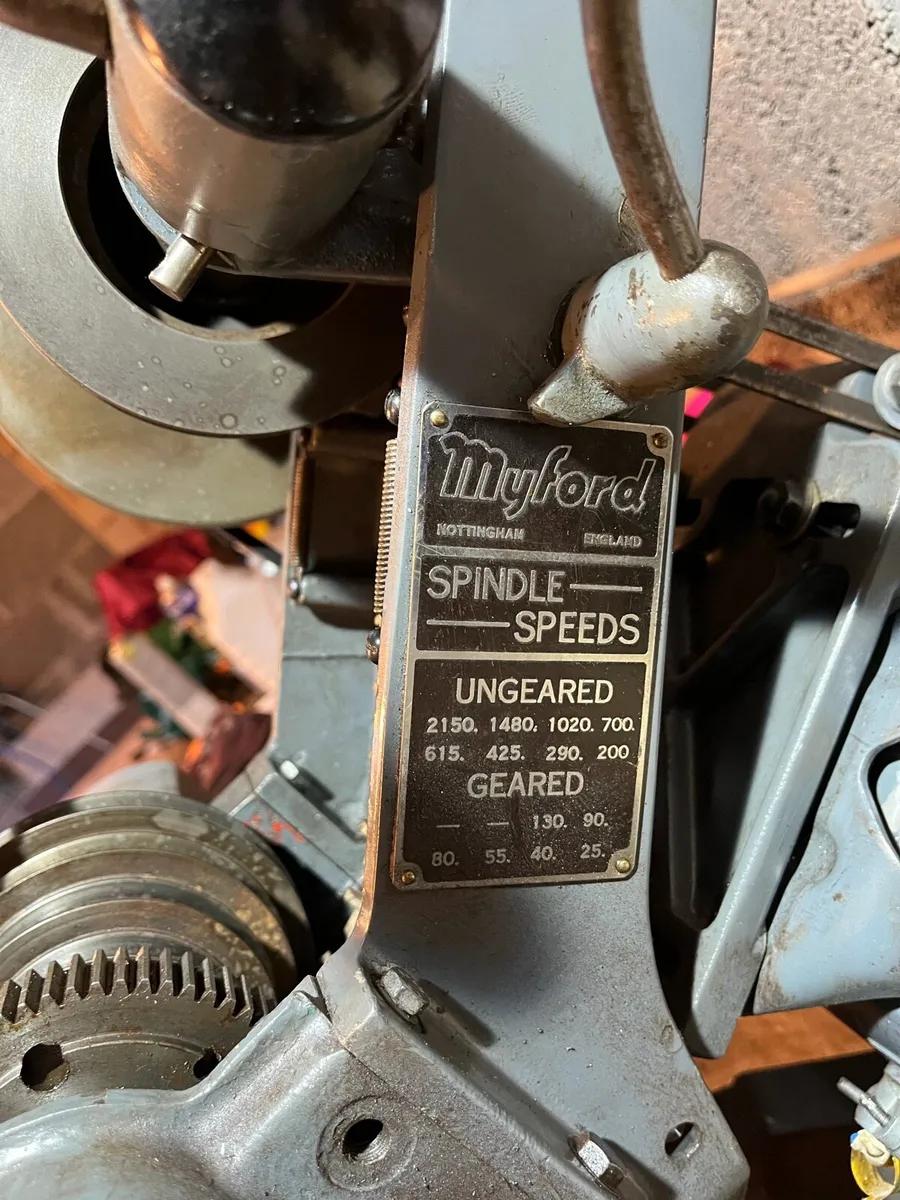 Myford lathe - Image 4