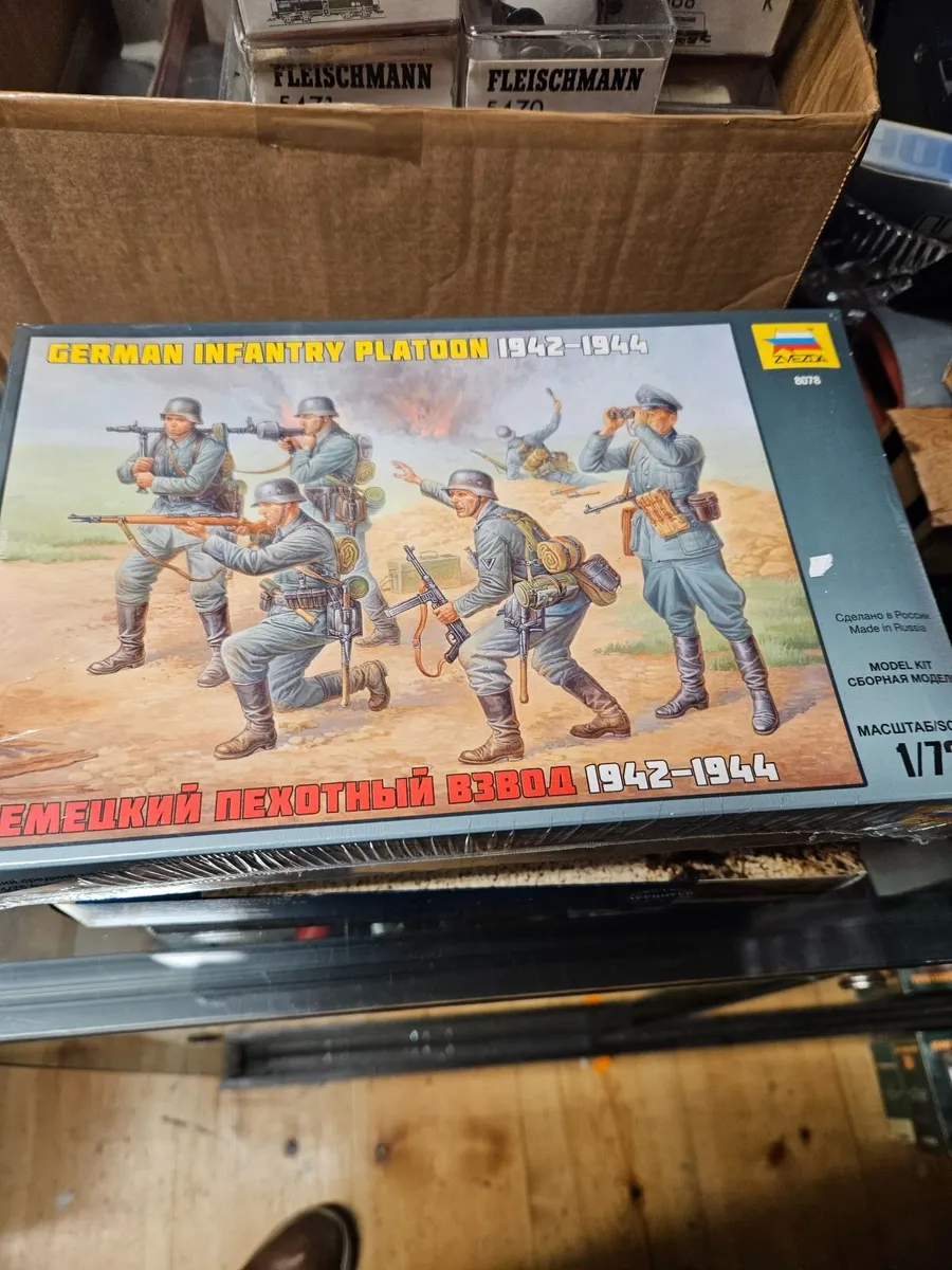 Airfix Zveda German WW2 Soldiers