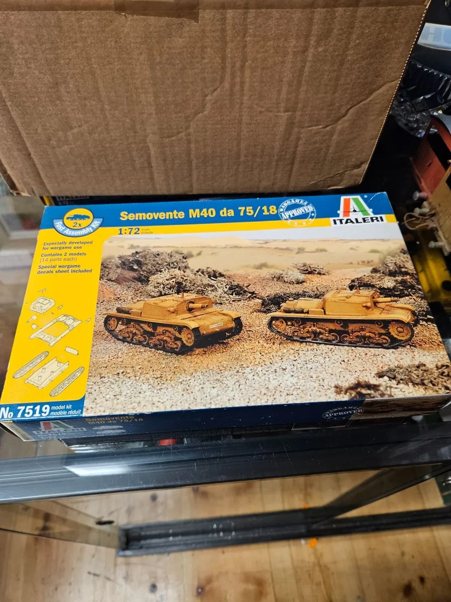 Airfix Italeri Italian WW2 Tank