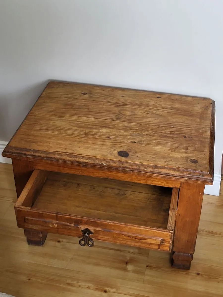 Pine Side Table - Image 2