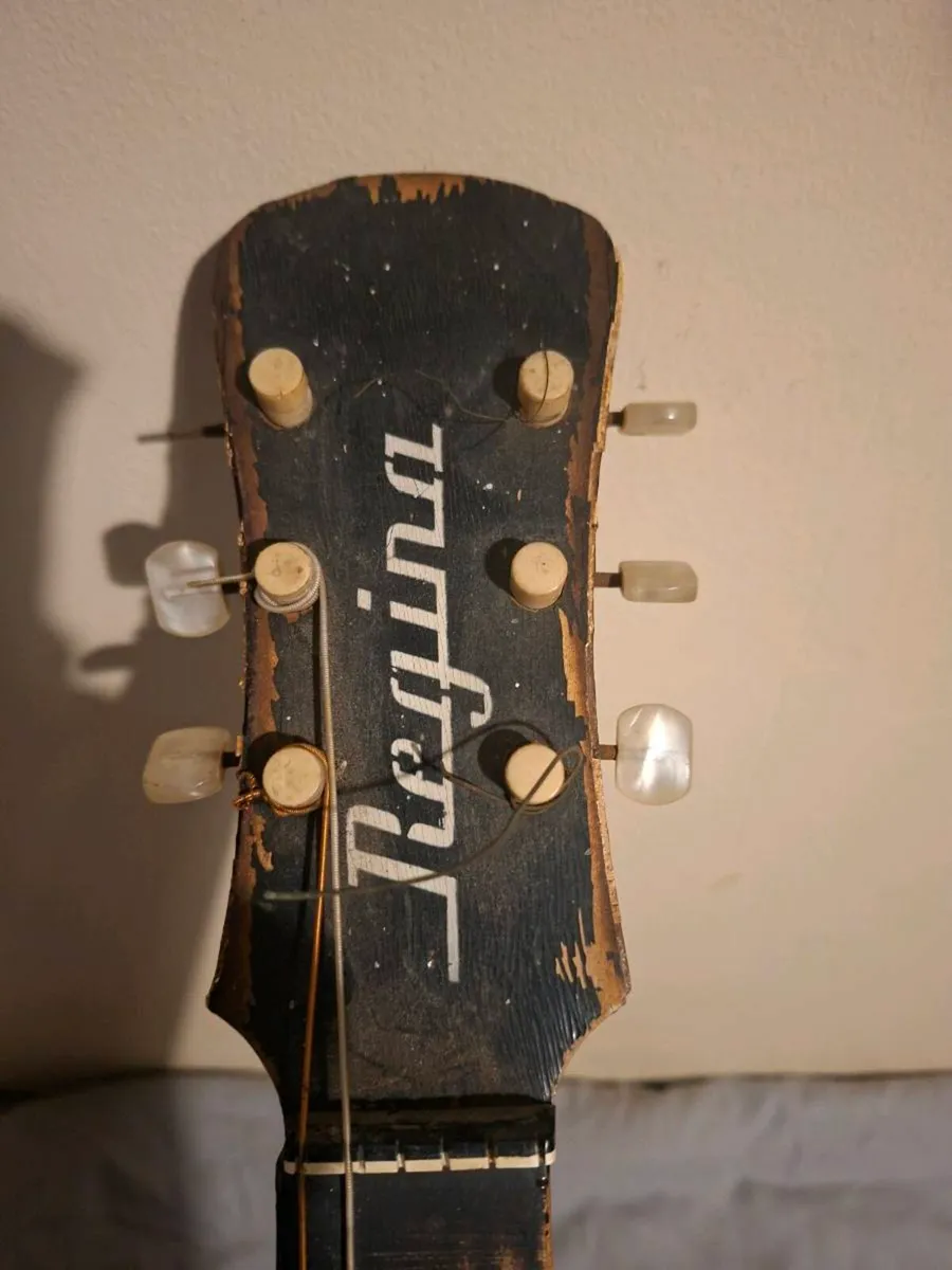 1960's slim body Arctoptop electric Acoustic - Image 4