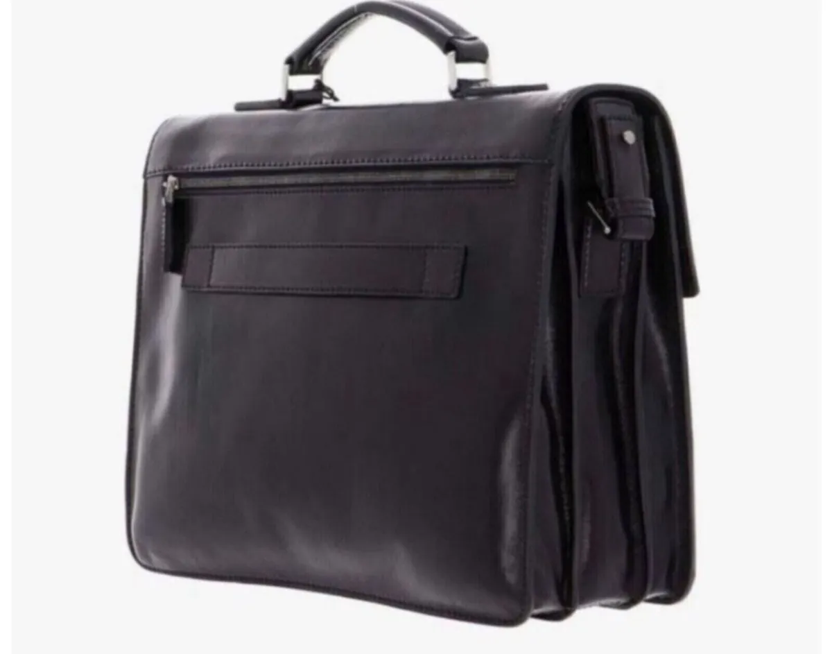 Real leather briefcase - Image 2